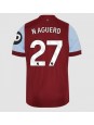 West Ham United Nayef Aguerd #27 Heimtrikot 2023-24 Kurzarm